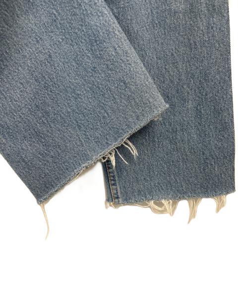 UNUSED（アンユーズド）UNUSED (アンユーズド) サイドラインデニムパンツ インディゴ サイズ:30の古着・服飾アイテム