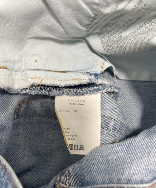 UNUSED（アンユーズド）UNUSED (アンユーズド) サイドラインデニムパンツ インディゴ サイズ:30の古着・服飾アイテム