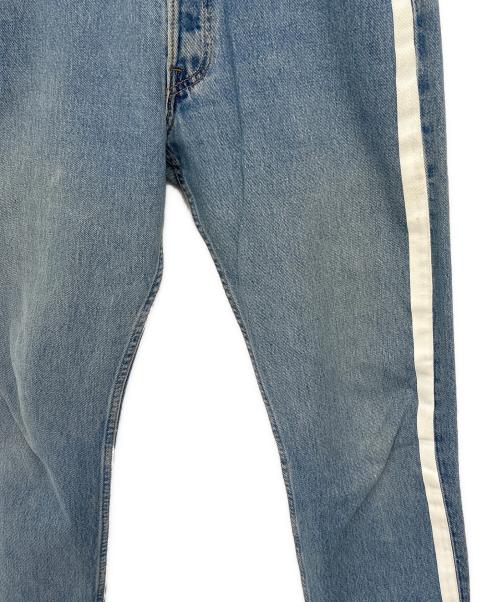 UNUSED（アンユーズド）UNUSED (アンユーズド) サイドラインデニムパンツ インディゴ サイズ:30の古着・服飾アイテム