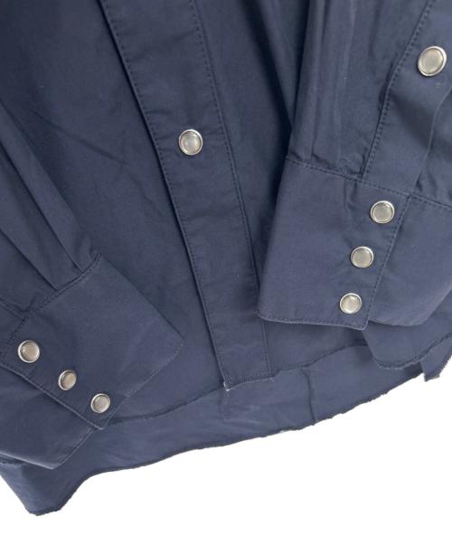 AiE（エーアイイー）AiE (エーアイイー) 長袖シャツ ネイビー サイズ:Lの古着・服飾アイテム