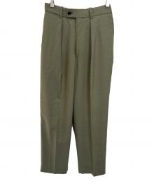 MARKAWARE（マーカウェア）の古着「クラシクフィットトラウザーズ」｜グリーン