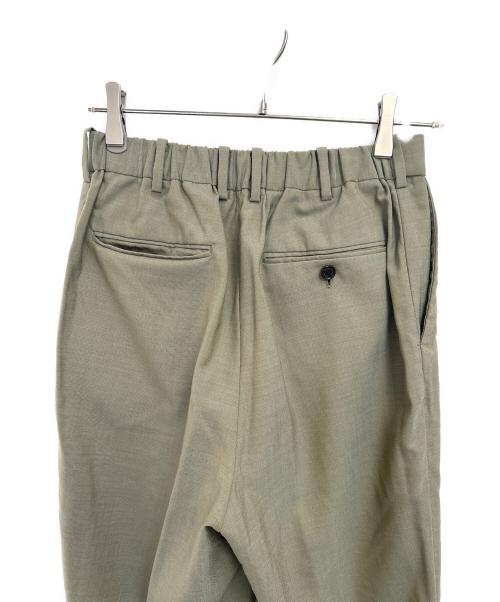MARKAWARE（マーカウェア）MARKAWARE (マーカウェア) クラシクフィットトラウザーズ グリーン サイズ:2の古着・服飾アイテム
