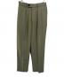MARKAWARE（マーカウェア）の古着「クラシクフィットトラウザーズ」｜グリーン