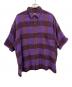 H BEAUTY&YOUTH（エイチ ビューティー&ユース）の古着「半袖シャツ」｜パープル