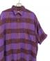中古・古着 H BEAUTY&YOUTH (エイチ ビューティー&ユース) 半袖シャツ パープル サイズ:L：10000円