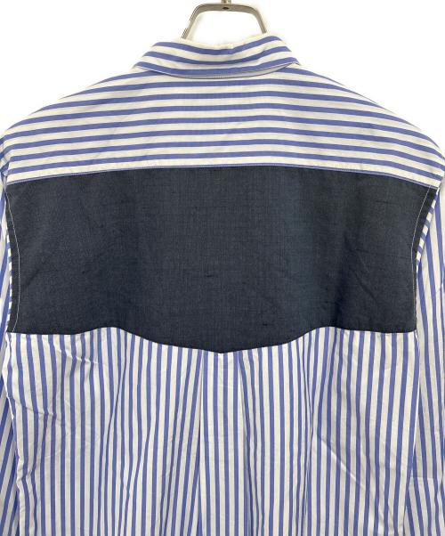 COMME des GARCONS HOMME DEUX（コムデギャルソン オム ドゥ）COMME des GARCONS HOMME DEUX (コムデギャルソン オム ドゥ) 長袖シャツ ブルー サイズ:Lの古着・服飾アイテム