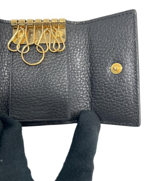 GUCCI（グッチ）GUCCI (グッチ) キーケース ブラックの古着・服飾アイテム