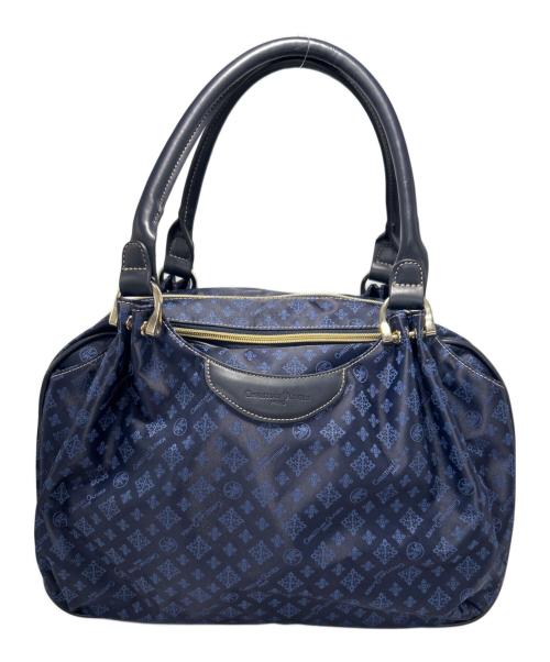 Cristian oliver（クリスチャン オリバー）Cristian oliver (クリスチャン オリバー) ボストンバッグ ブルーの古着・服飾アイテム