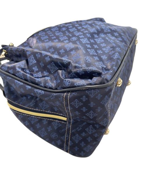 Cristian oliver（クリスチャン オリバー）Cristian oliver (クリスチャン オリバー) ボストンバッグ ブルーの古着・服飾アイテム