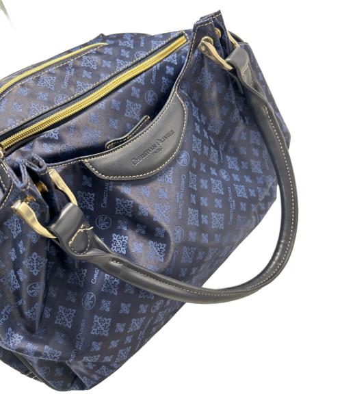 Cristian oliver（クリスチャン オリバー）Cristian oliver (クリスチャン オリバー) ボストンバッグ ブルーの古着・服飾アイテム