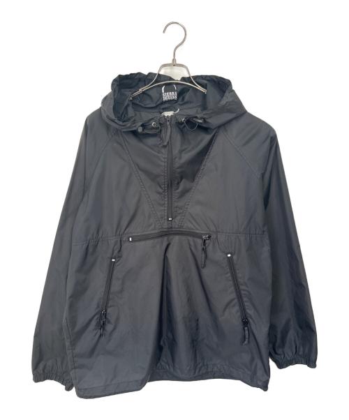SIERRA DESIGNS（シエラデザインズ）SIERRA DESIGNS (シエラデザインズ) アノラックパーカー ブラック サイズ:Mの古着・服飾アイテム