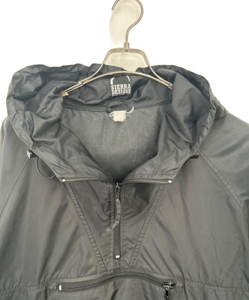 SIERRA DESIGNS（シエラデザインズ）SIERRA DESIGNS (シエラデザインズ) アノラックパーカー ブラック サイズ:Mの古着・服飾アイテム