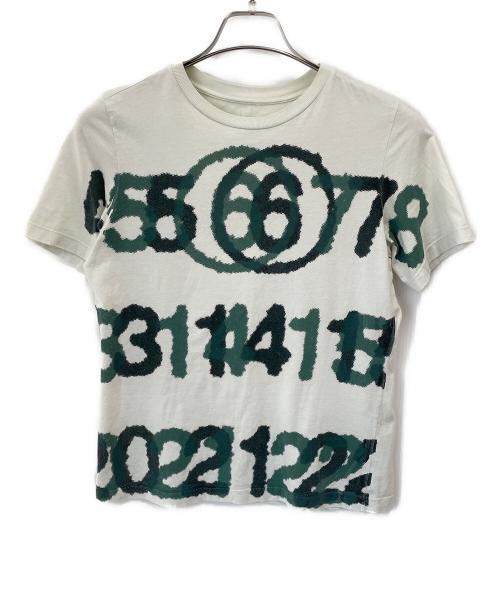 MM6 Maison Margiela（エムエムシックスメゾンマルジェラ）MM6 Maison Margiela (エムエムシックスメゾンマルジェラ) 半袖カットソー サイズ:Lの古着・服飾アイテム