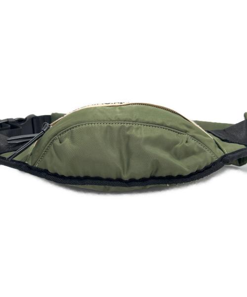 sacai（サカイ）sacai (サカイ) A.P.C. (アーペーセー) ボディーバッグ オリーブの古着・服飾アイテム