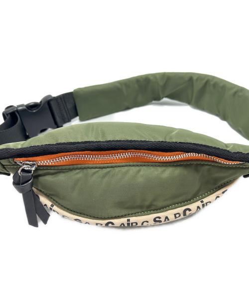 sacai（サカイ）sacai (サカイ) A.P.C. (アーペーセー) ボディーバッグ オリーブの古着・服飾アイテム