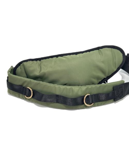 sacai（サカイ）sacai (サカイ) A.P.C. (アーペーセー) ボディーバッグ オリーブの古着・服飾アイテム