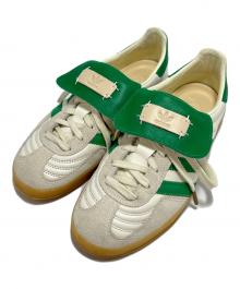 adidas Originals×FOOT INDUSTRY（アディダスオリジナル×フットインダストリー）の古着「スニーカー」｜オフホワイト×グリーン