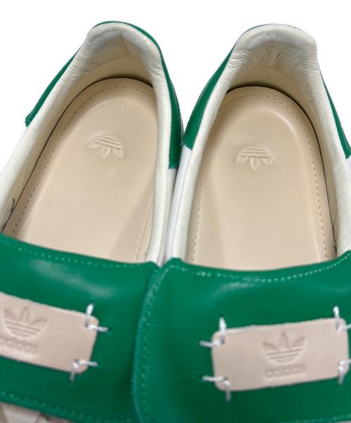 adidas Originals（アディダスオリジナル）adidas Originals (アディダスオリジナル) FOOT INDUSTRY (フットインダストリー) スニーカー オフホワイト×グリーン サイズ:23．5の古着・服飾アイテム