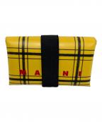 MARNIマルニ）の古着「2つ折り財布」｜イエロー