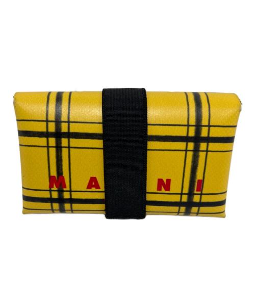 MARNI（マルニ）MARNI (マルニ) 2つ折り財布 イエローの古着・服飾アイテム