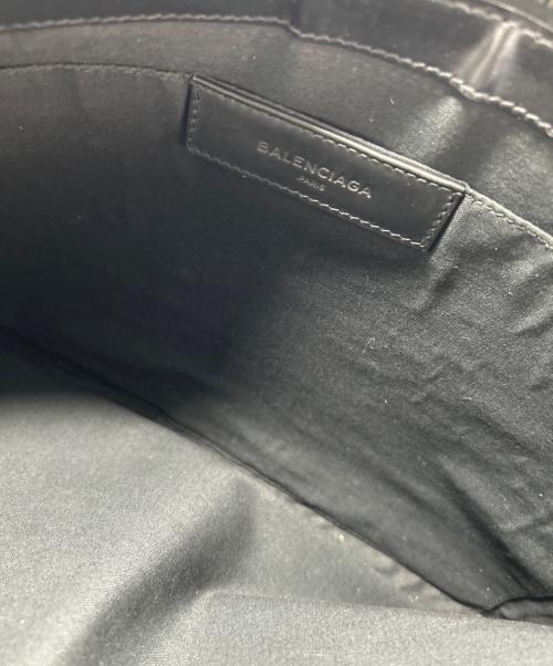 BALENCIAGA（バレンシアガ）BALENCIAGA (バレンシアガ) クラッチバッグ ブラックの古着・服飾アイテム