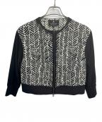 LANVINランバン）の古着「ジップブルゾン」｜ブラック