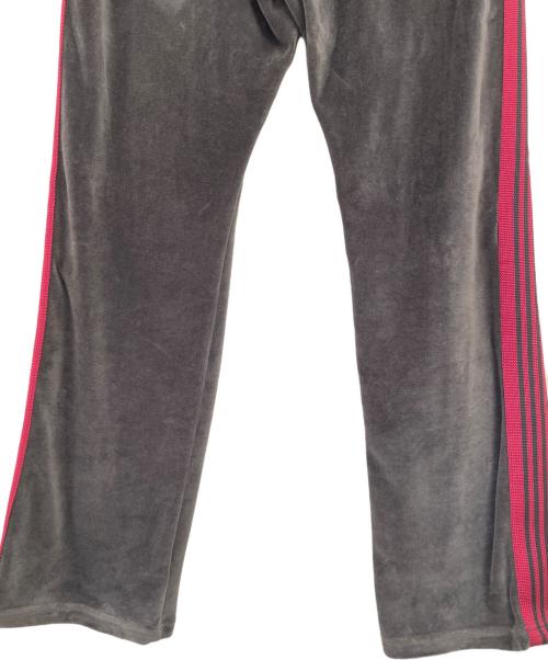 Needles（ニードルズ）Needles (ニードルズ) ベロアナロートラックパンツ グレー サイズ:Sの古着・服飾アイテム