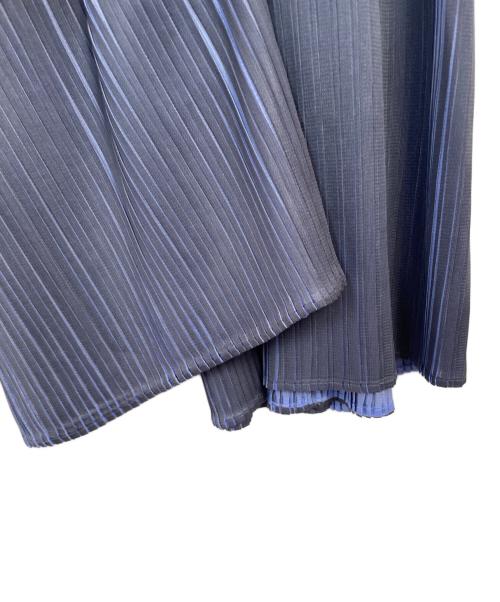 PLEATS PLEASE（プリーツプリーズ）PLEATS PLEASE (プリーツプリーズ) プリーツパンツ ブルー サイズ:1の古着・服飾アイテム