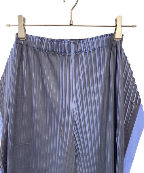 PLEATS PLEASE（プリーツプリーズ）PLEATS PLEASE (プリーツプリーズ) プリーツパンツ ブルー サイズ:1の古着・服飾アイテム
