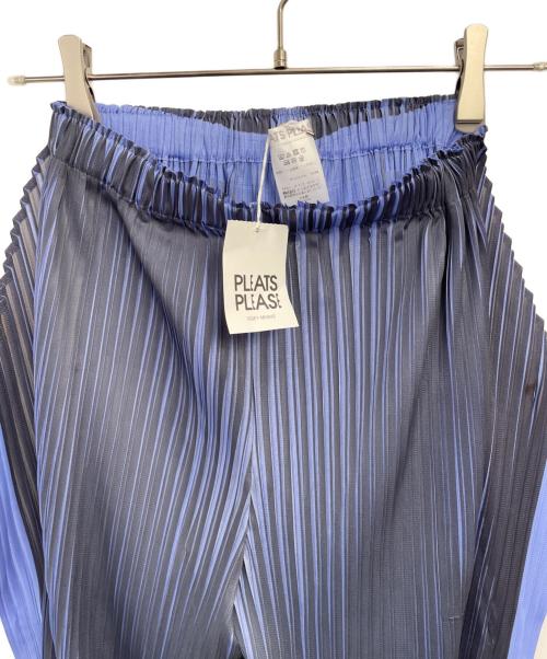 PLEATS PLEASE（プリーツプリーズ）PLEATS PLEASE (プリーツプリーズ) プリーツパンツ ブルー サイズ:1の古着・服飾アイテム