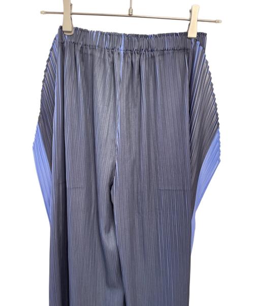PLEATS PLEASE（プリーツプリーズ）PLEATS PLEASE (プリーツプリーズ) プリーツパンツ ブルー サイズ:1の古着・服飾アイテム