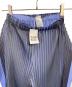 中古・古着 PLEATS PLEASE (プリーツプリーズ) プリーツパンツ ブルー サイズ:1：22000円
