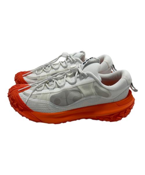 NIKE ACG（ナイキエーシージー）NIKE ACG (ナイキエージーシー) スニーカー ホワイト×オレンジ サイズ:27.5の古着・服飾アイテム