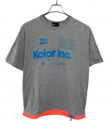 KOLOR（カラー）の古着「半袖カットソー」｜グレー