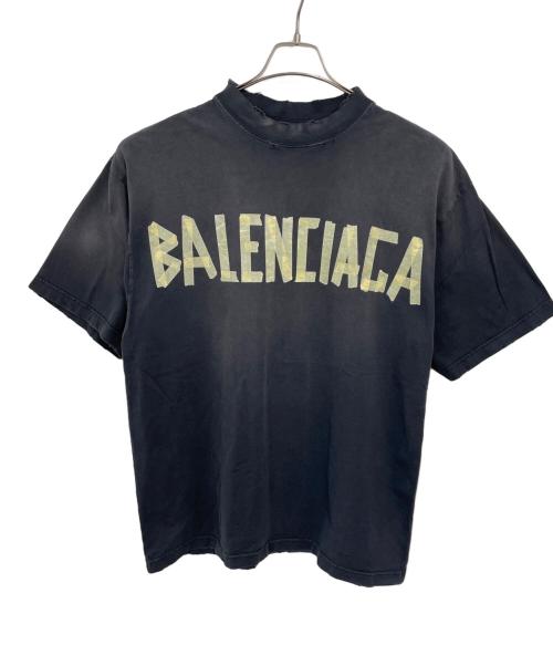 BALENCIAGA（バレンシアガ）BALENCIAGA (バレンシアガ) 半袖カットソー ブラック サイズ:Sの古着・服飾アイテム