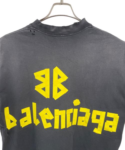 BALENCIAGA（バレンシアガ）BALENCIAGA (バレンシアガ) 半袖カットソー ブラック サイズ:Sの古着・服飾アイテム