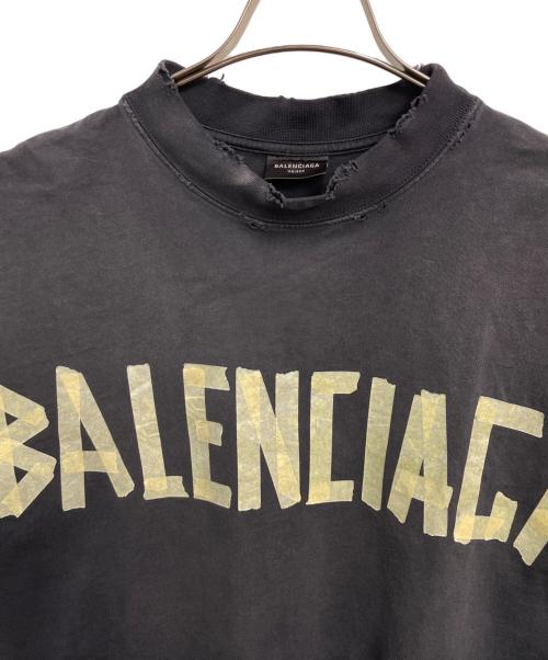 BALENCIAGA（バレンシアガ）BALENCIAGA (バレンシアガ) 半袖カットソー ブラック サイズ:Sの古着・服飾アイテム