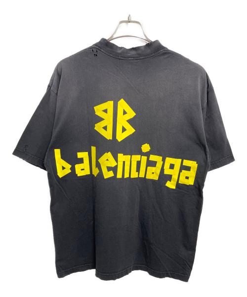 BALENCIAGA（バレンシアガ）BALENCIAGA (バレンシアガ) 半袖カットソー ブラック サイズ:Sの古着・服飾アイテム