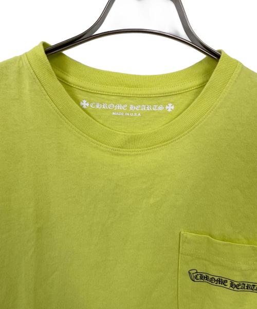 CHROME HEARTS（クロムハーツ）CHROME HEARTS (クロムハーツ) 半袖カットソー イエローグリーン系 サイズ:Mの古着・服飾アイテム