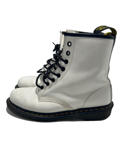 Dr.Martens（ドクターマーチン）Dr.Martens (ドクターマーチン) 8ホールブーツ ホワイト サイズ:UK8の古着・服飾アイテム