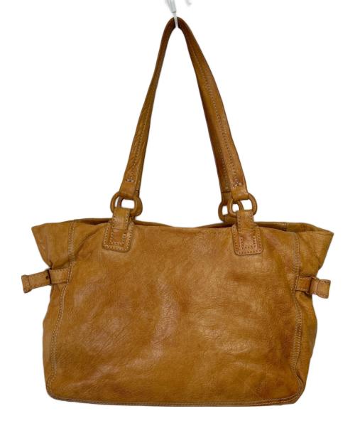genten（ゲンテン）genten (ゲンテン) トートバッグ キャメルの古着・服飾アイテム
