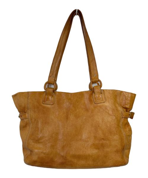 genten（ゲンテン）genten (ゲンテン) トートバッグ キャメルの古着・服飾アイテム