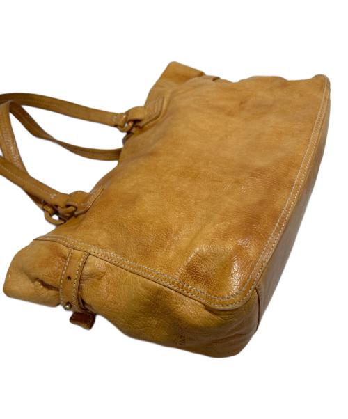 genten（ゲンテン）genten (ゲンテン) トートバッグ キャメルの古着・服飾アイテム