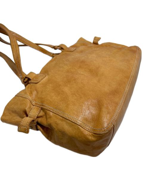 genten（ゲンテン）genten (ゲンテン) トートバッグ キャメルの古着・服飾アイテム