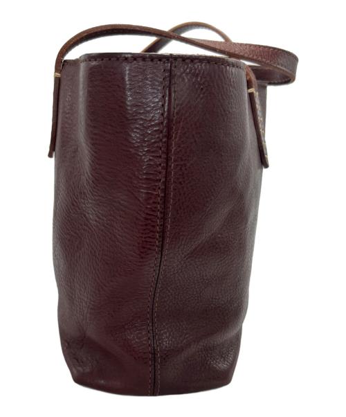 genten（ゲンテン）genten (ゲンテン) ハンドバッグ ダークブラウンの古着・服飾アイテム