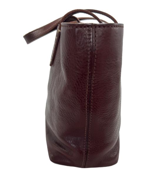 genten（ゲンテン）genten (ゲンテン) ハンドバッグ ダークブラウンの古着・服飾アイテム