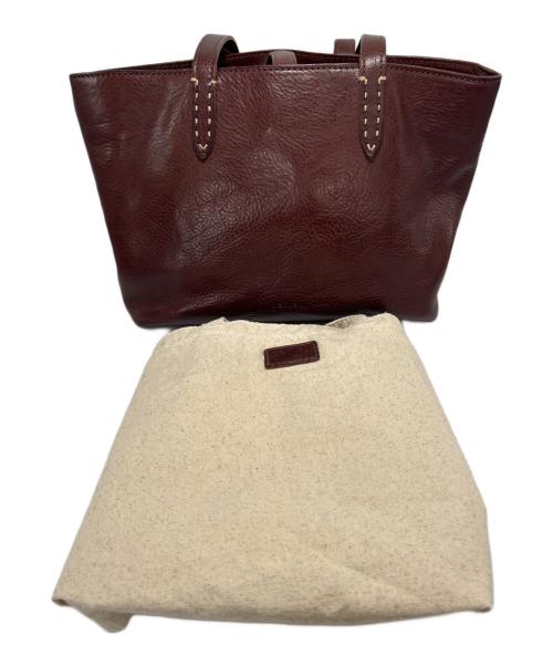 genten（ゲンテン）genten (ゲンテン) ハンドバッグ ダークブラウンの古着・服飾アイテム