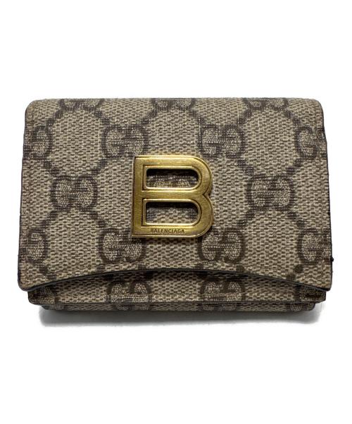 GUCCI（グッチ）GUCCI (グッチ) BALENCIAGA (バレンシアガ) 3つ折り財布の古着・服飾アイテム