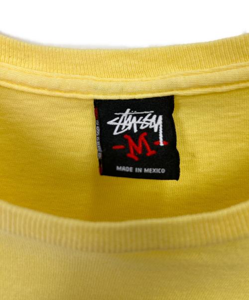 stussy（ステューシー）stussy (ステューシー) 半袖カットソー イエロー サイズ:Mの古着・服飾アイテム