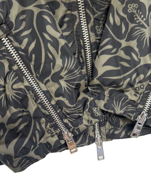 PRADA（プラダ）PRADA (プラダ) ナイロンジャケット オリーブ×ブラック サイズ:42の古着・服飾アイテム